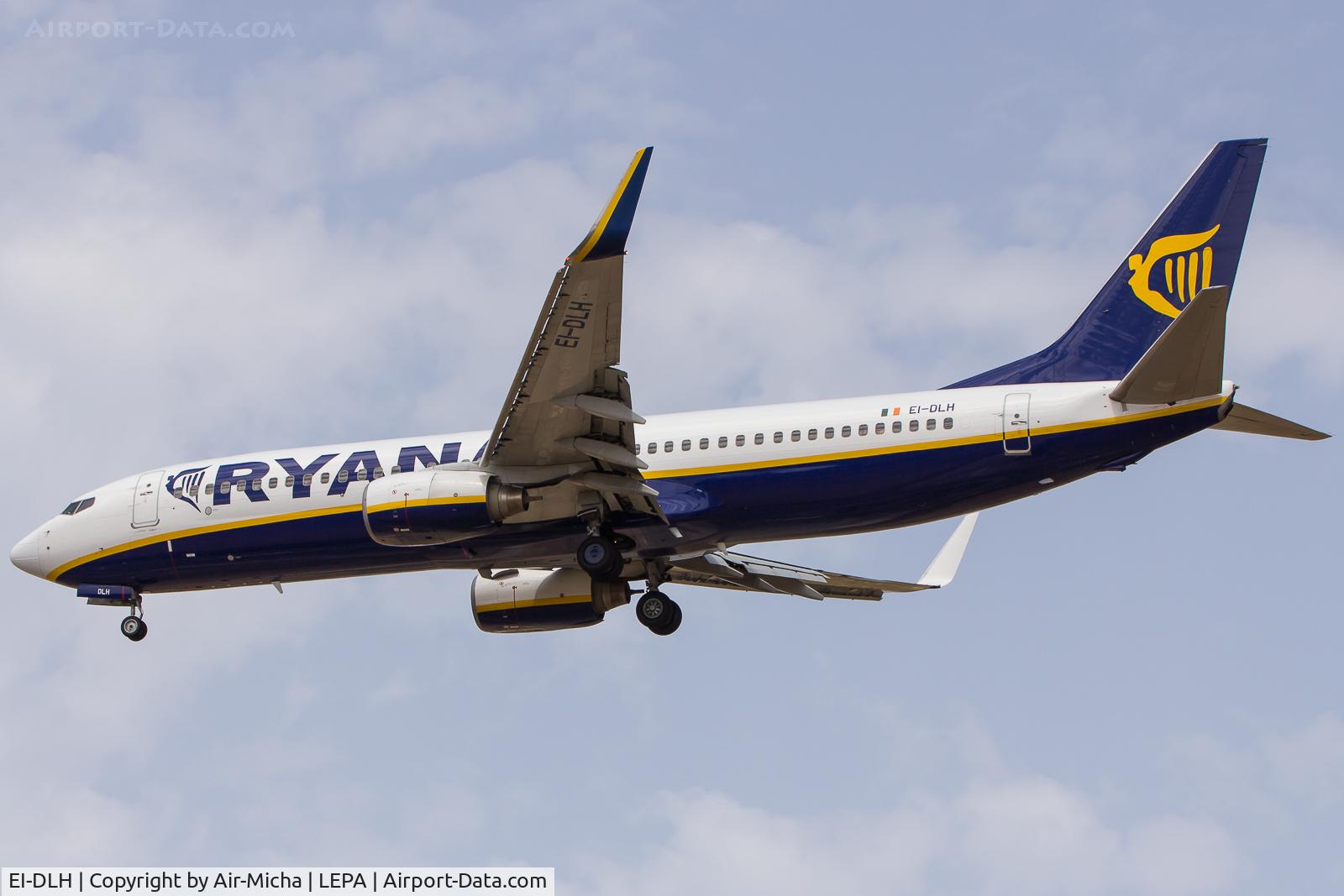EI-DLH, 2006 Boeing 737-8AS C/N 33590, Ryanair