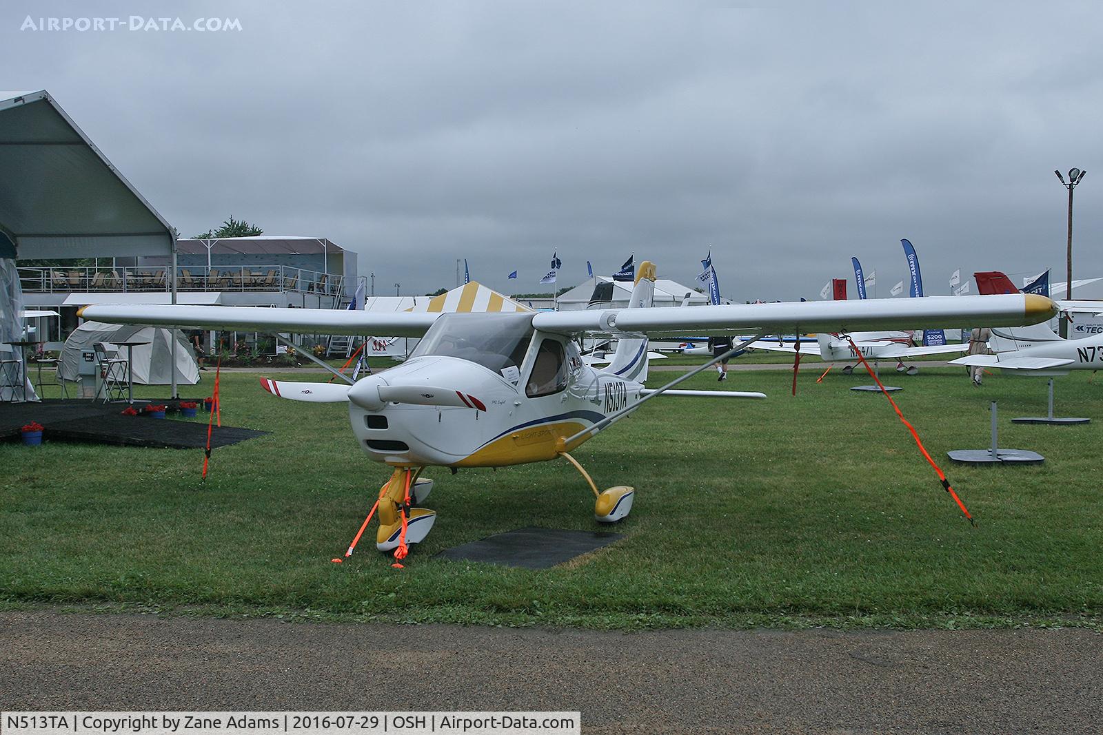 N513TA, 2014 Tecnam P-92 Eaglet C/N 1513, At the 2016 EAA AirVenture - Oshkosh, Wisconsin