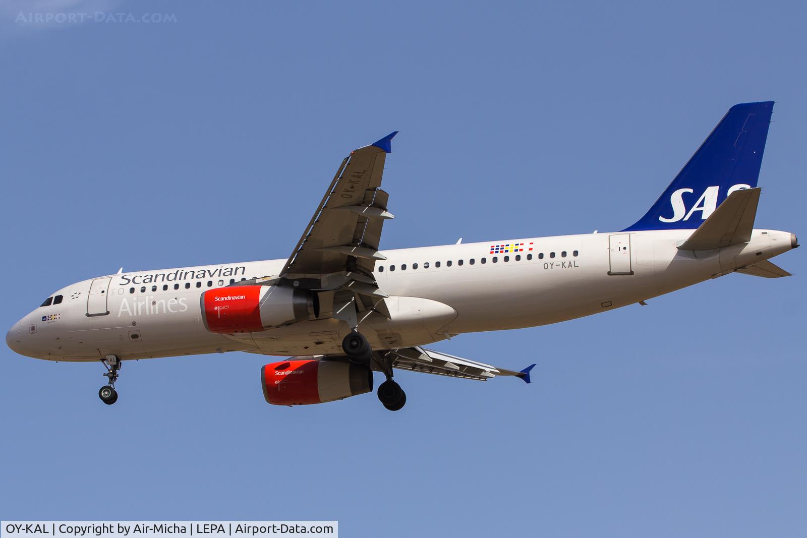 OY-KAL, 2006 Airbus A320-232 C/N 2883, SAS !