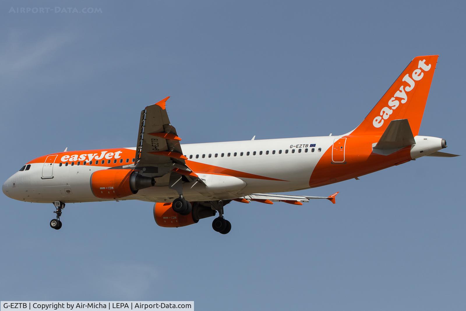 G-EZTB, 2009 Airbus A320-214 C/N 3843, EasyJet