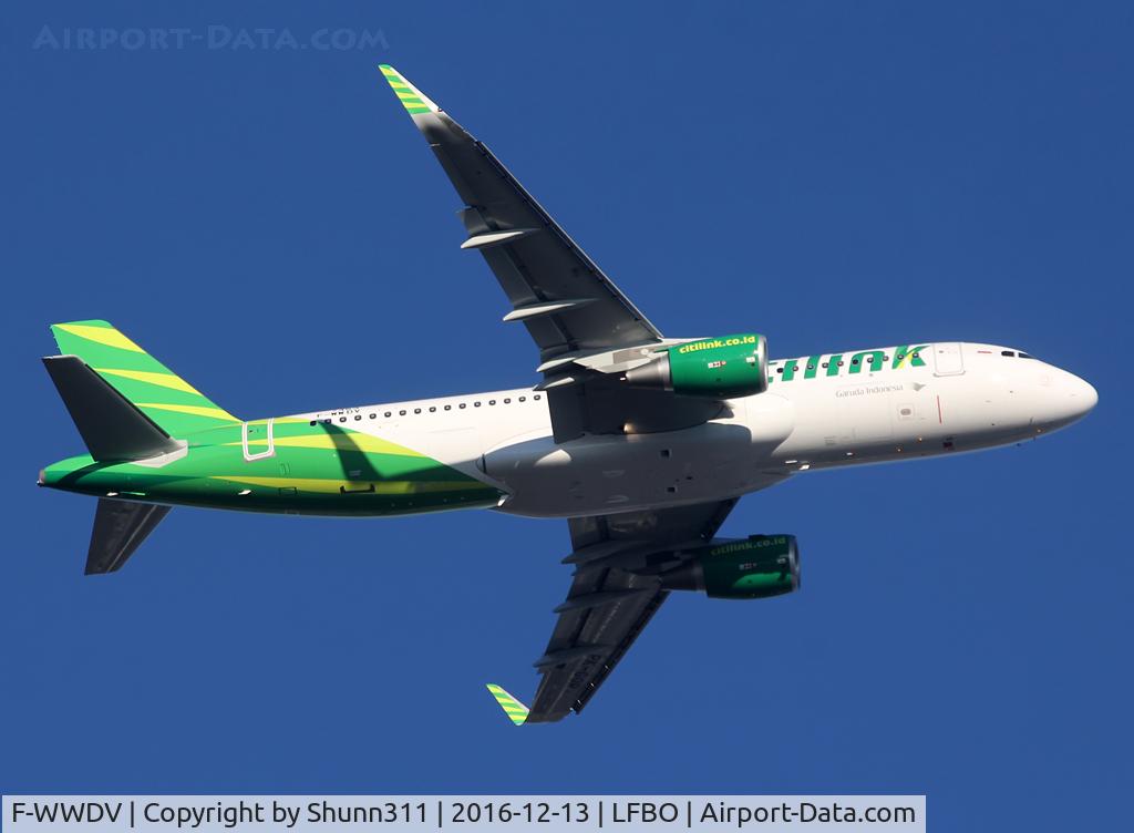 F-WWDV, 2016 Airbus A320-214 C/N 7453, C/n 7453 - To be PK-GQR