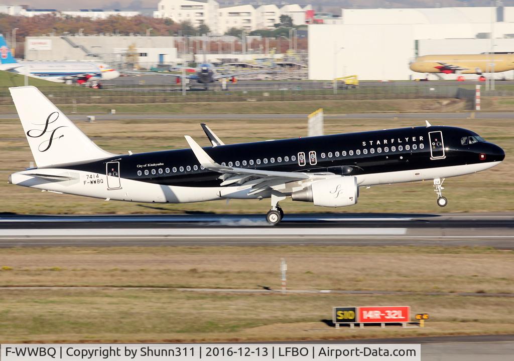 F-WWBQ, 2016 Airbus A320-214 C/N 7414, C/n 7414 - To be JA24MC