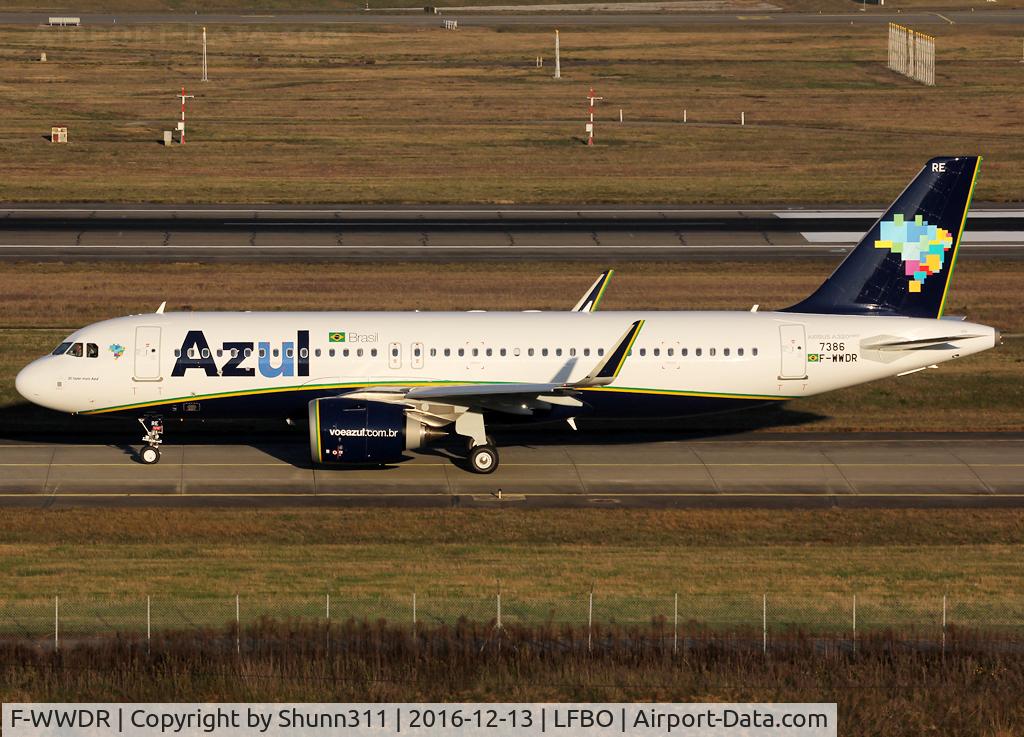 F-WWDR, 2016 Airbus A320-251N C/N 7386, C/n 7386 - To be PR-YRE