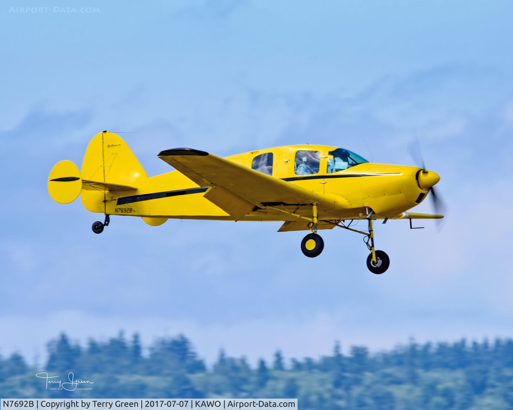 N7692B, 1957 Bellanca 14-19-2 Cruisair Senior C/N 4043, 2017 ARLINGTON FLY-IN