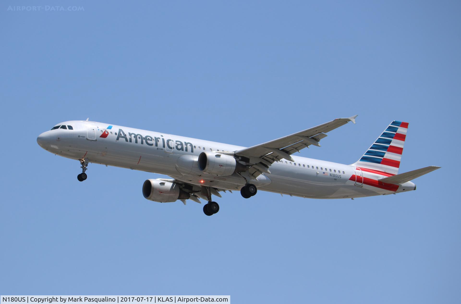 N180US, 2001 Airbus A321-211 C/N 1525, Airbus A321