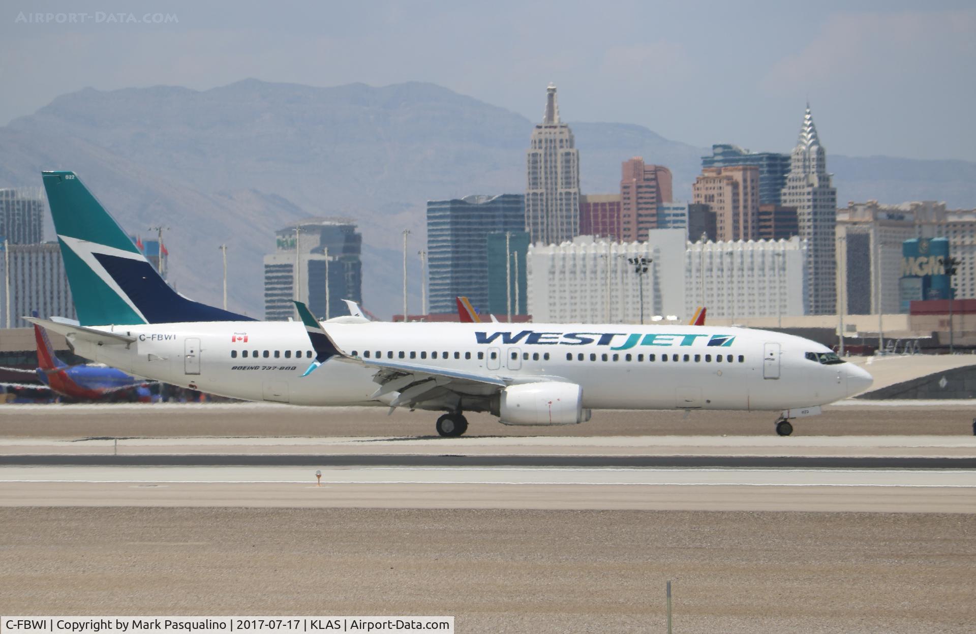 C-FBWI, 2013 Boeing 737-8CT C/N 39090, Boeing 737-800