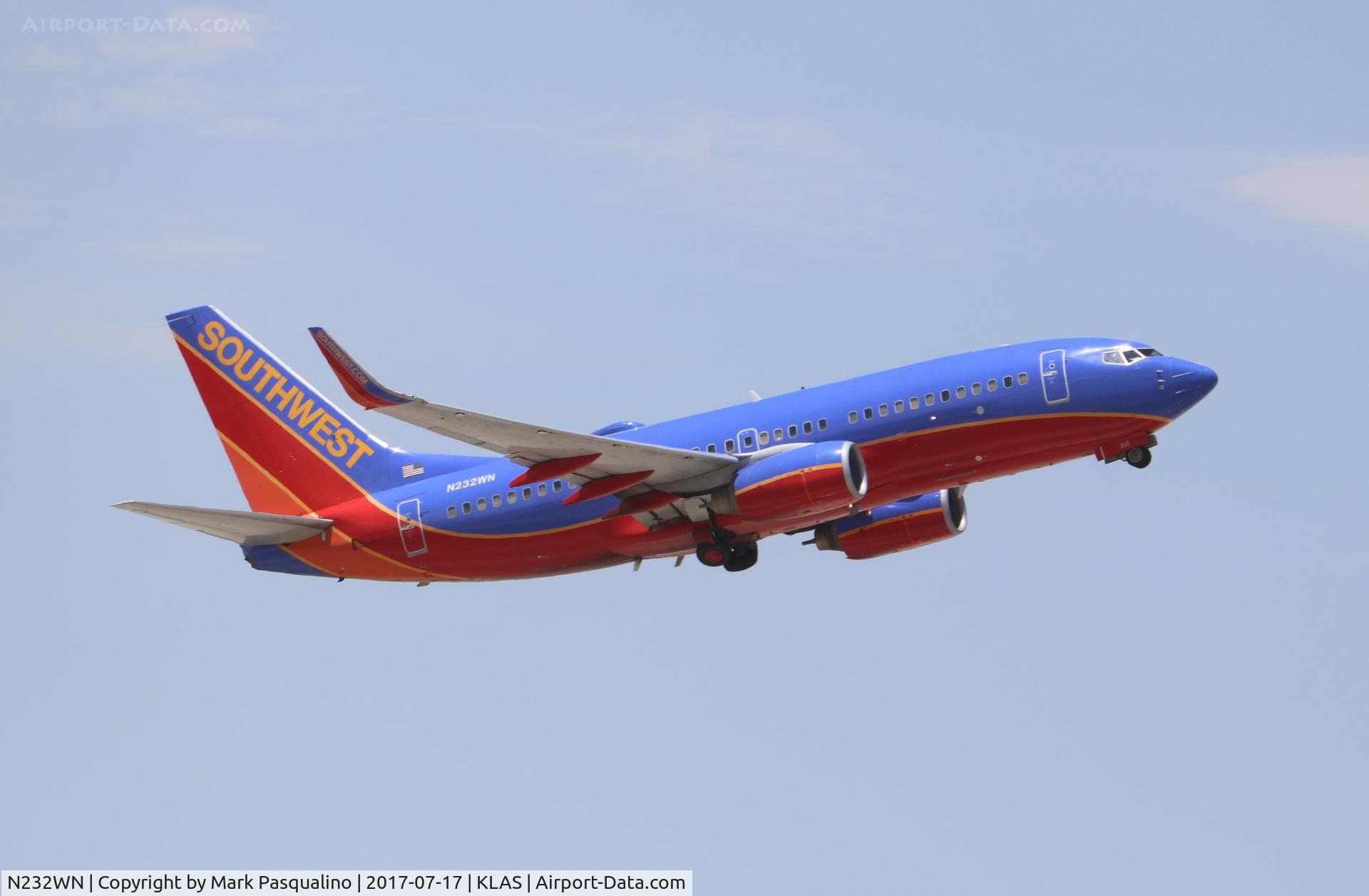 N232WN, 2006 Boeing 737-7H4 C/N 32500, Boeing 737-700