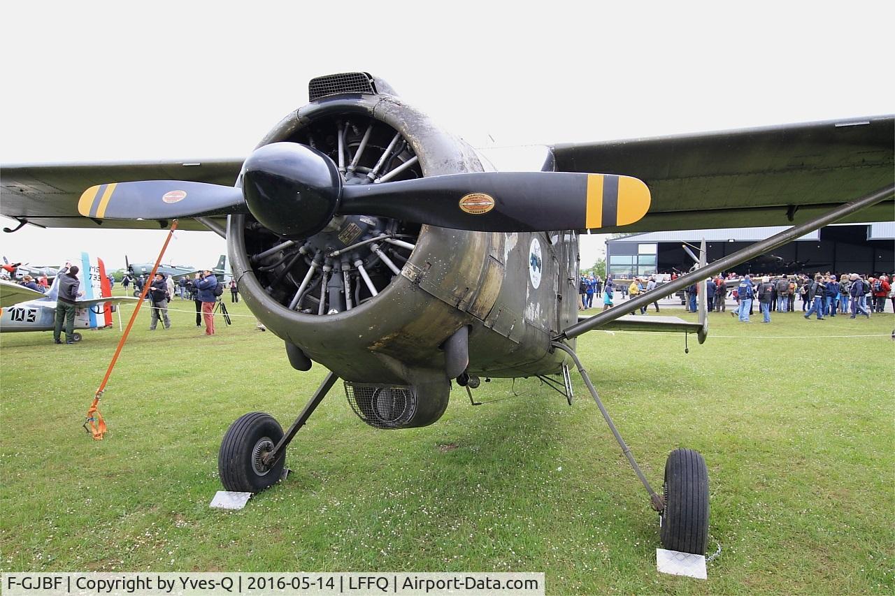F-GJBF, Max Holste MH-1521C-1 Broussard C/N 13, Max Holste MH-1521C-1 Broussard, Static display, La Ferté-Alais airfield (LFFQ) Air show 2016