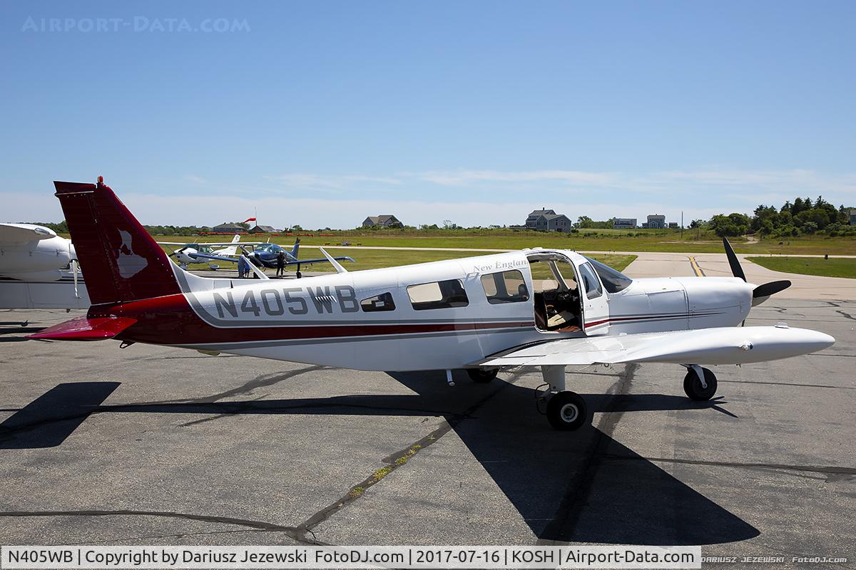 N405WB, Piper PA-32-300 Cherokee Six Cherokee Six C/N 32-7640043, Piper PA-32-300 Cherokee Six CN 32-7640043, N405WB