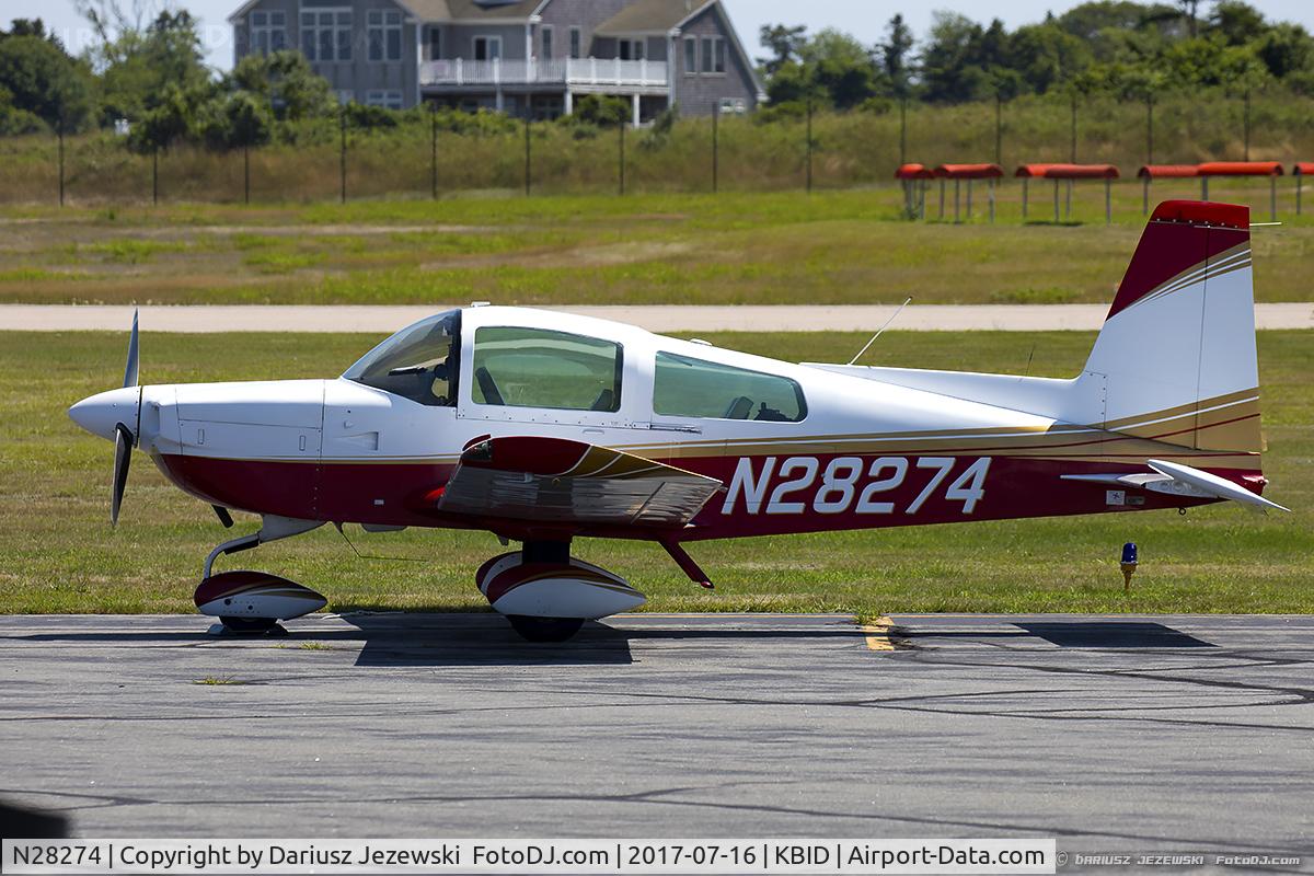 N28274, Gulfstream American Corp AA-5B C/N AA5B0989, Gulfstream American Corp AA-5B CN AA5B0989, N28274