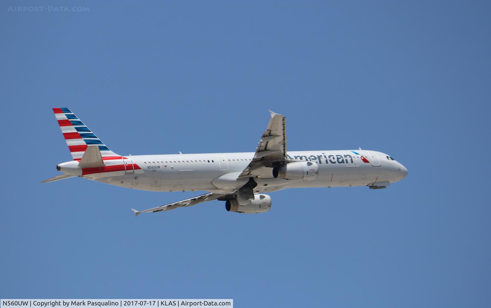 N560UW, 2012 Airbus A321-231 C/N 5300, Airbus A321
