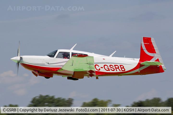 C-GSRB, 1983 Mooney M20K C/N 25-0772, Mooney M20K CN 25-0772, C-GSRB