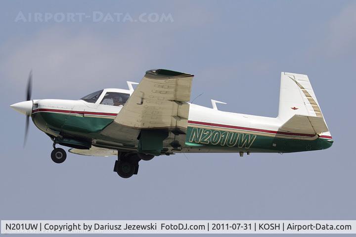 N201UW, 1977 Mooney M20J 201 C/N 24-0390, Mooney M20J CN 24-0390, N201UW