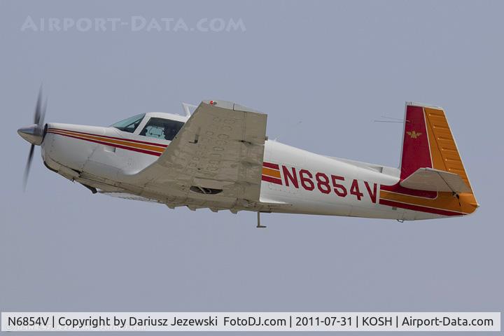 N6854V, 1975 Mooney M20F Executive C/N 22-1247, Mooney M20F CN 22-1247, N6854V