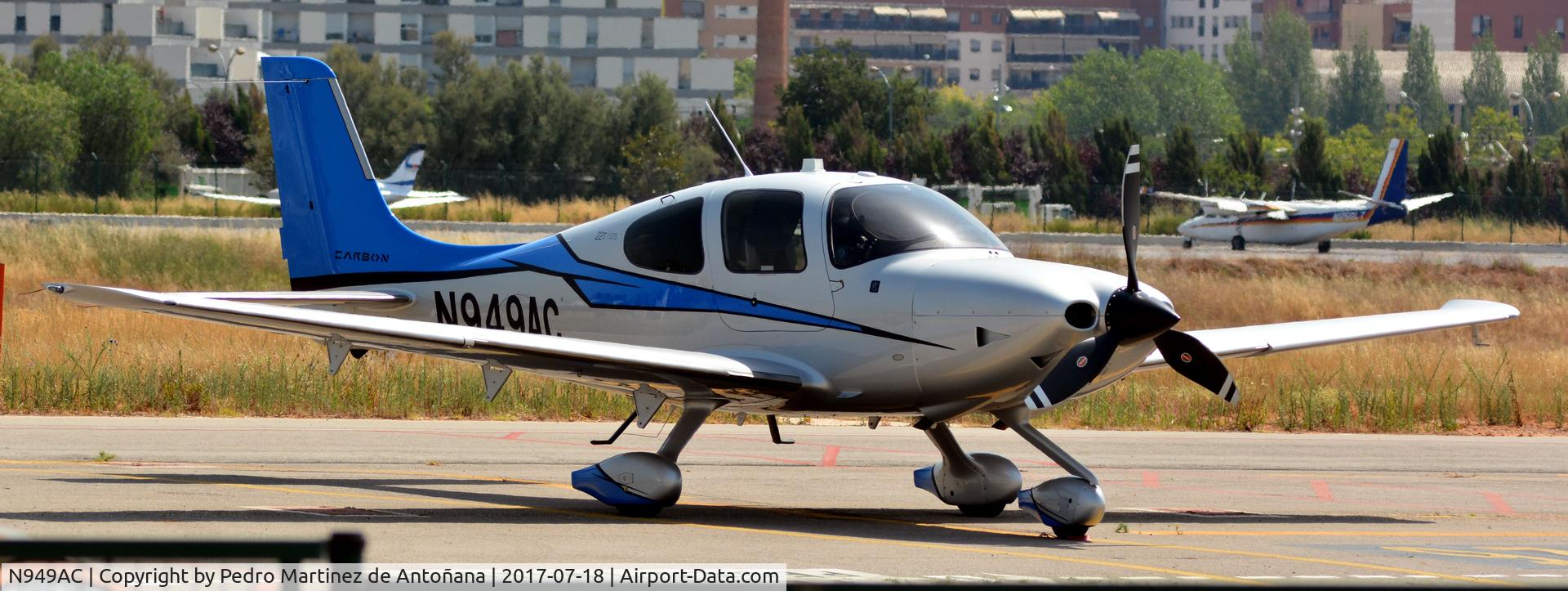 N949AC, 2014 Cirrus SR22T C/N 0833, Aeropuerto Sabadell - España