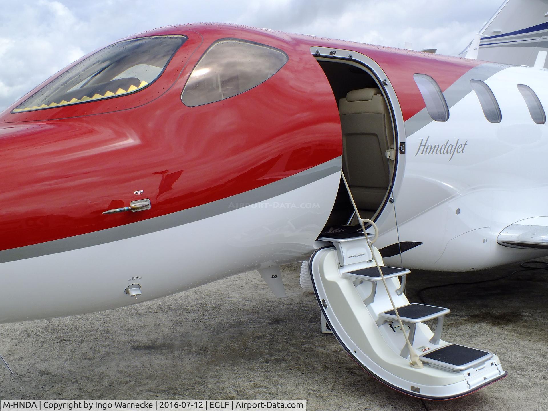 M-HNDA, 2015 Honda HA-420 HondaJet C/N 42000018, Honda HA-420 Hondajet at Farnborough International 2016