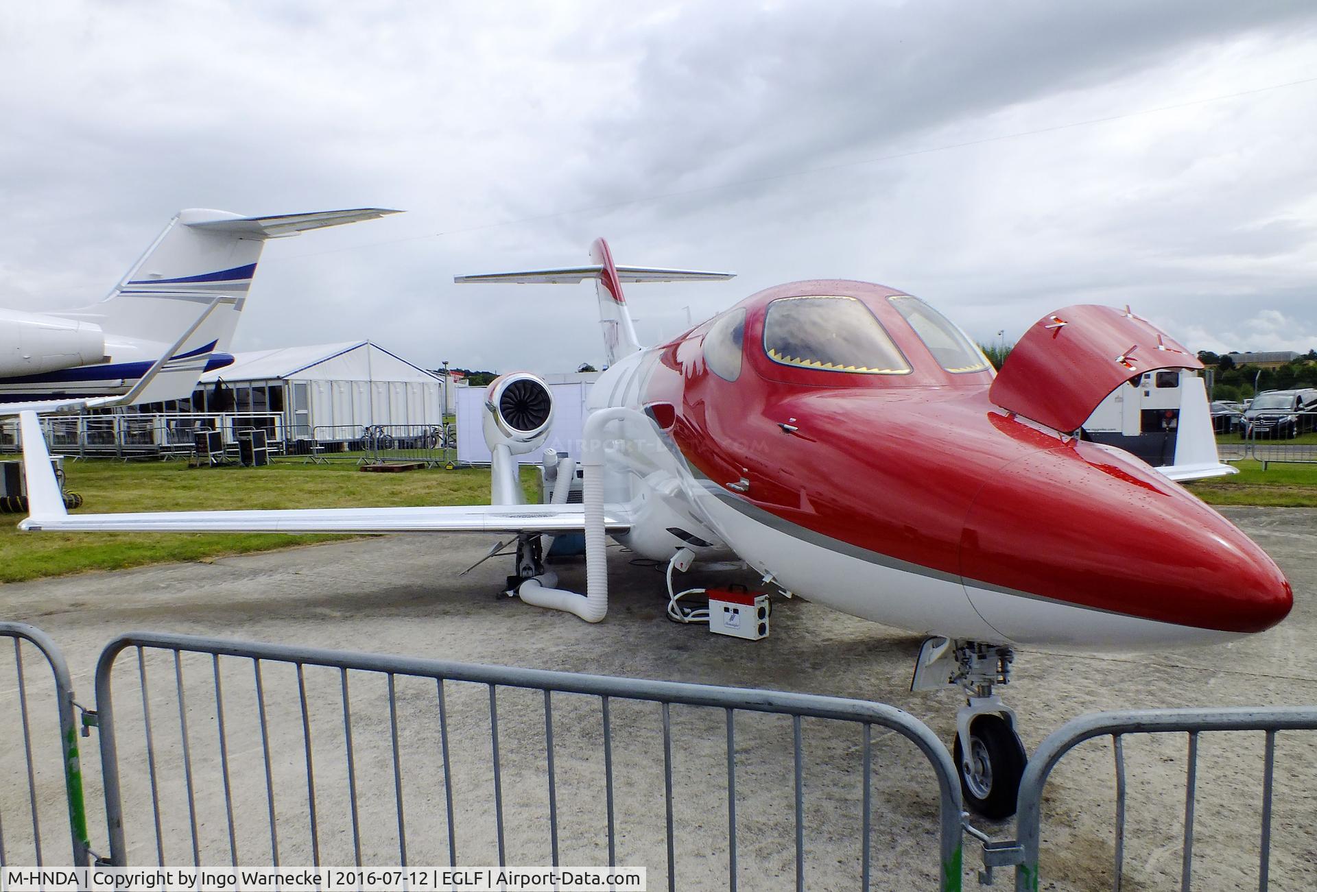 M-HNDA, 2015 Honda HA-420 HondaJet C/N 42000018, Honda HA-420 Hondajet at Farnborough International 2016