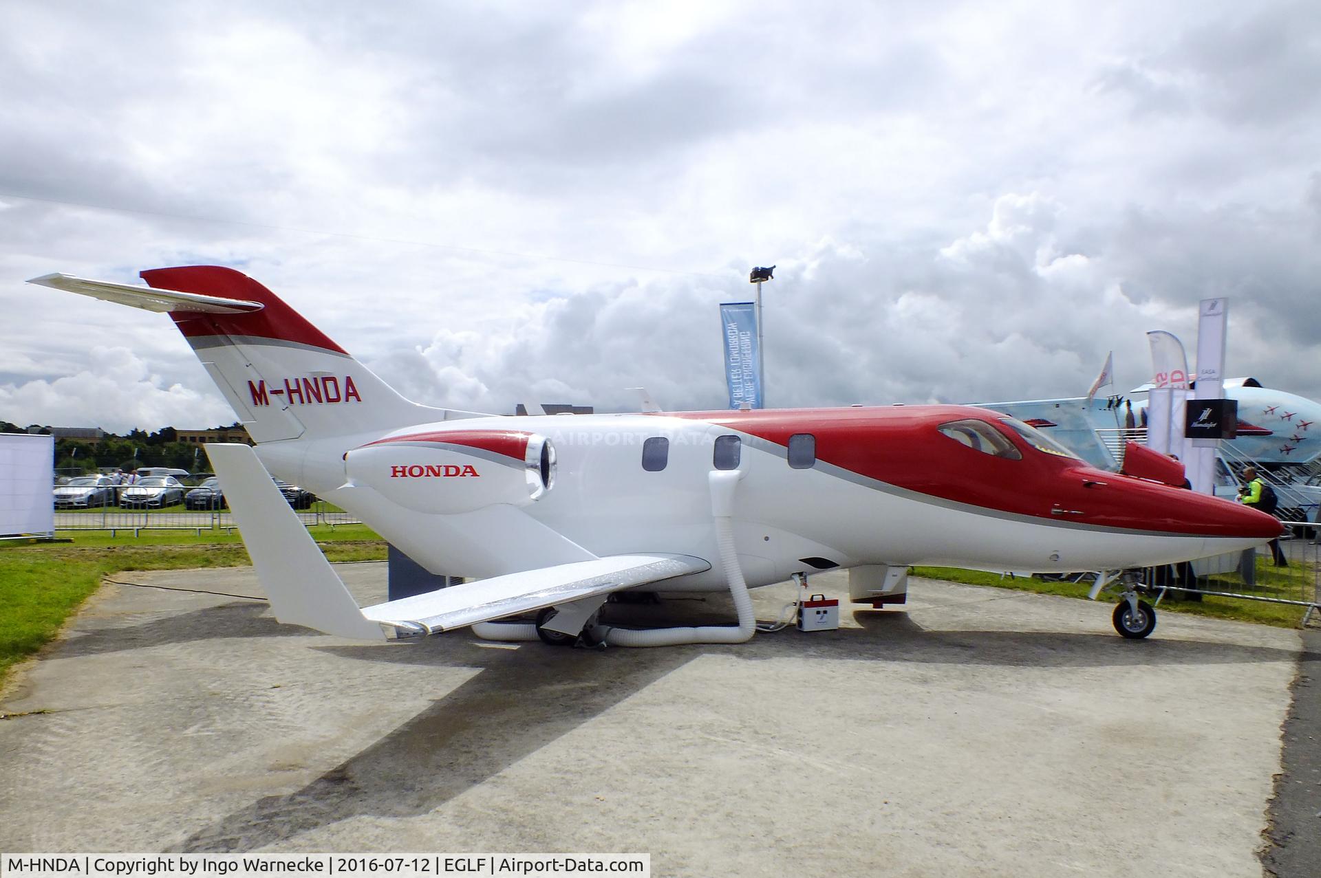 M-HNDA, 2015 Honda HA-420 HondaJet C/N 42000018, Honda HA-420 Hondajet at Farnborough International 2016