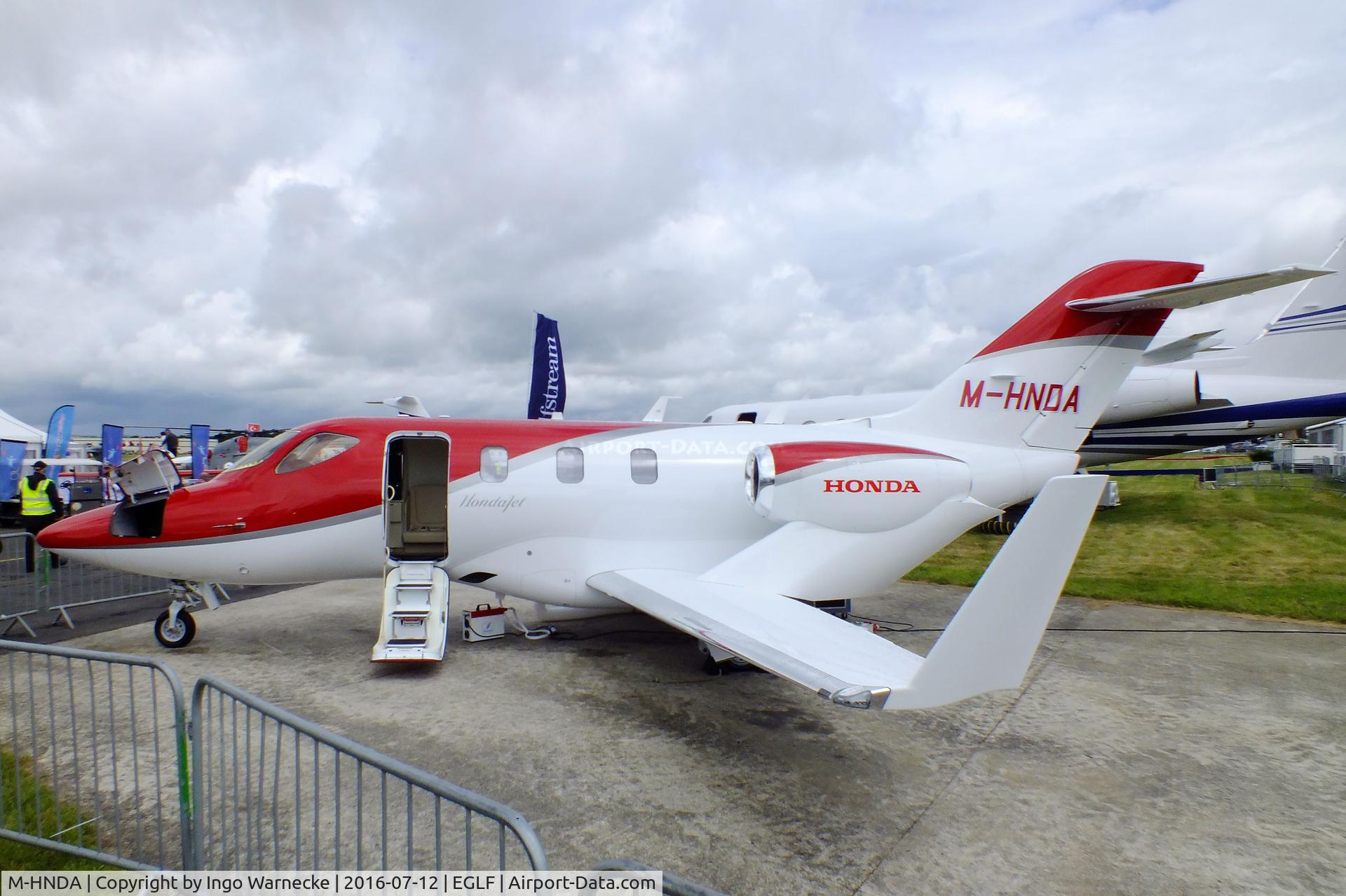 M-HNDA, 2015 Honda HA-420 HondaJet C/N 42000018, Honda HA-420 Hondajet at Farnborough International 2016