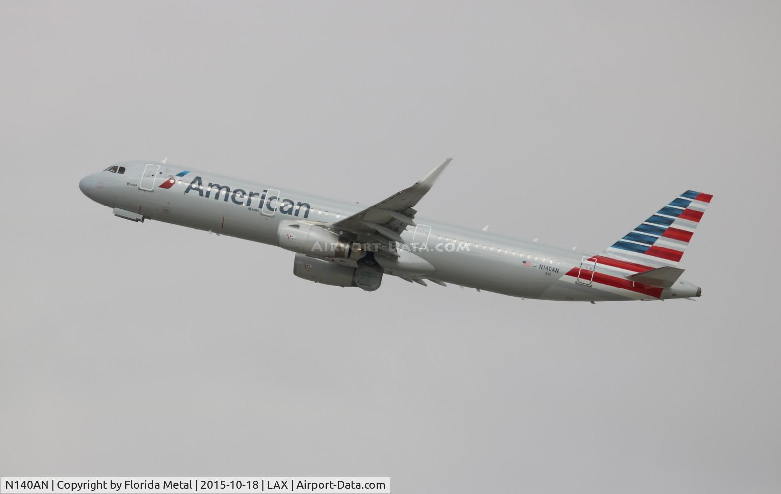 N140AN, 2015 Airbus A321-231 C/N 6667, American