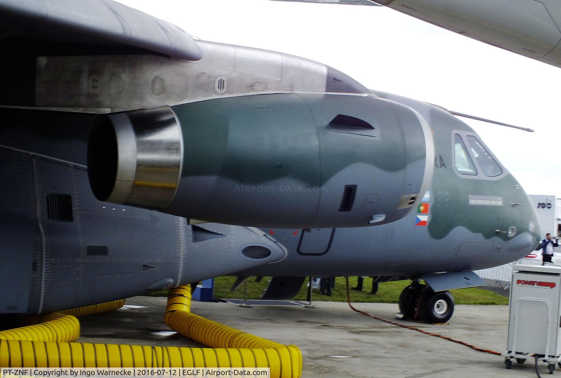 PT-ZNF, 2014 Embraer KC-390 (EMB-390) C/N 39000001, EMBRAER KC-390 (EMB-390) at Farnborough International 2016