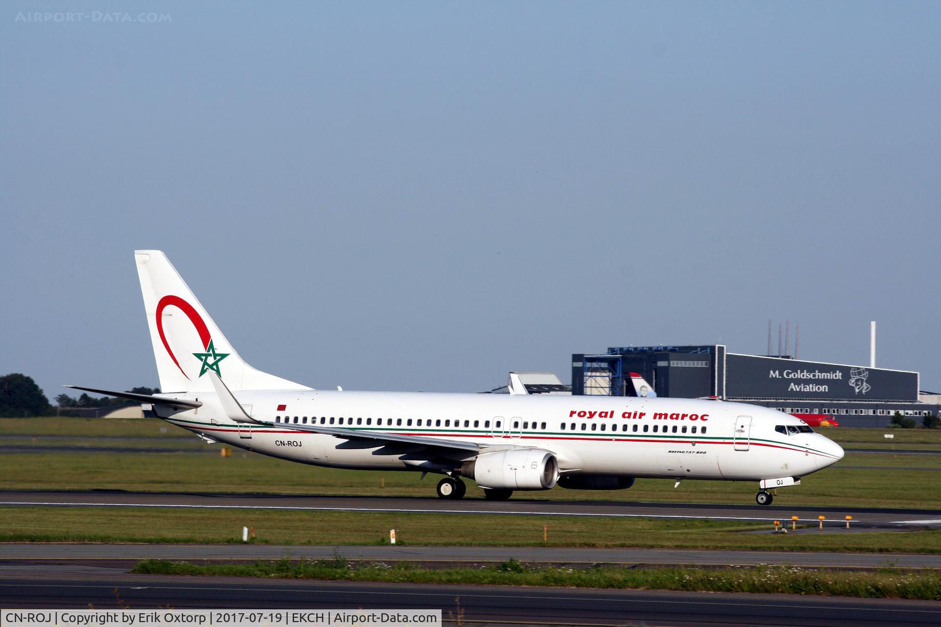 CN-ROJ, 2006 Boeing 737-85P C/N 33979, CN-ROJ taking off rw 22R