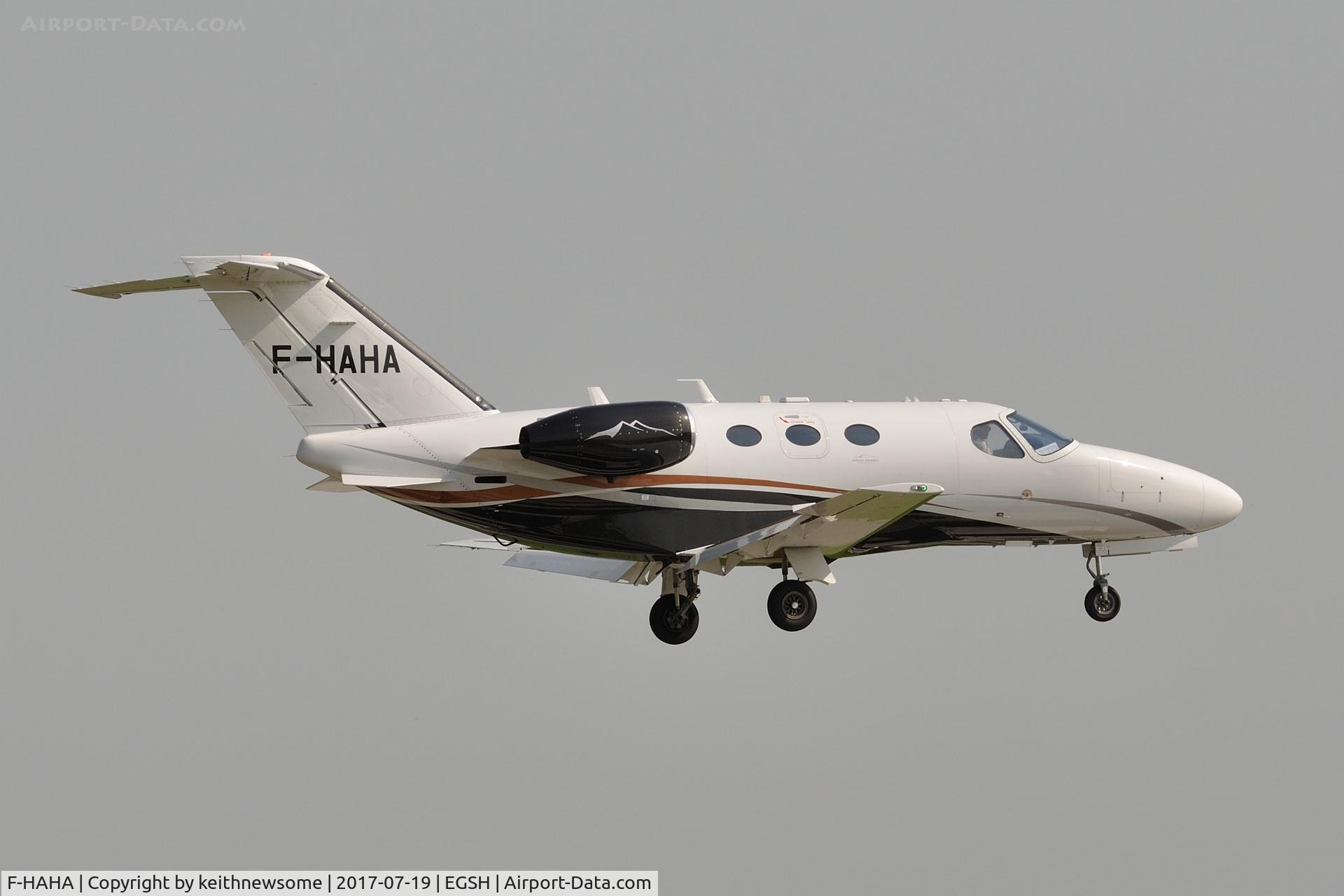 F-HAHA, 2012 Cessna 510 Citation Mustang Citation Mustang C/N 510-0405, Nice Arrival.