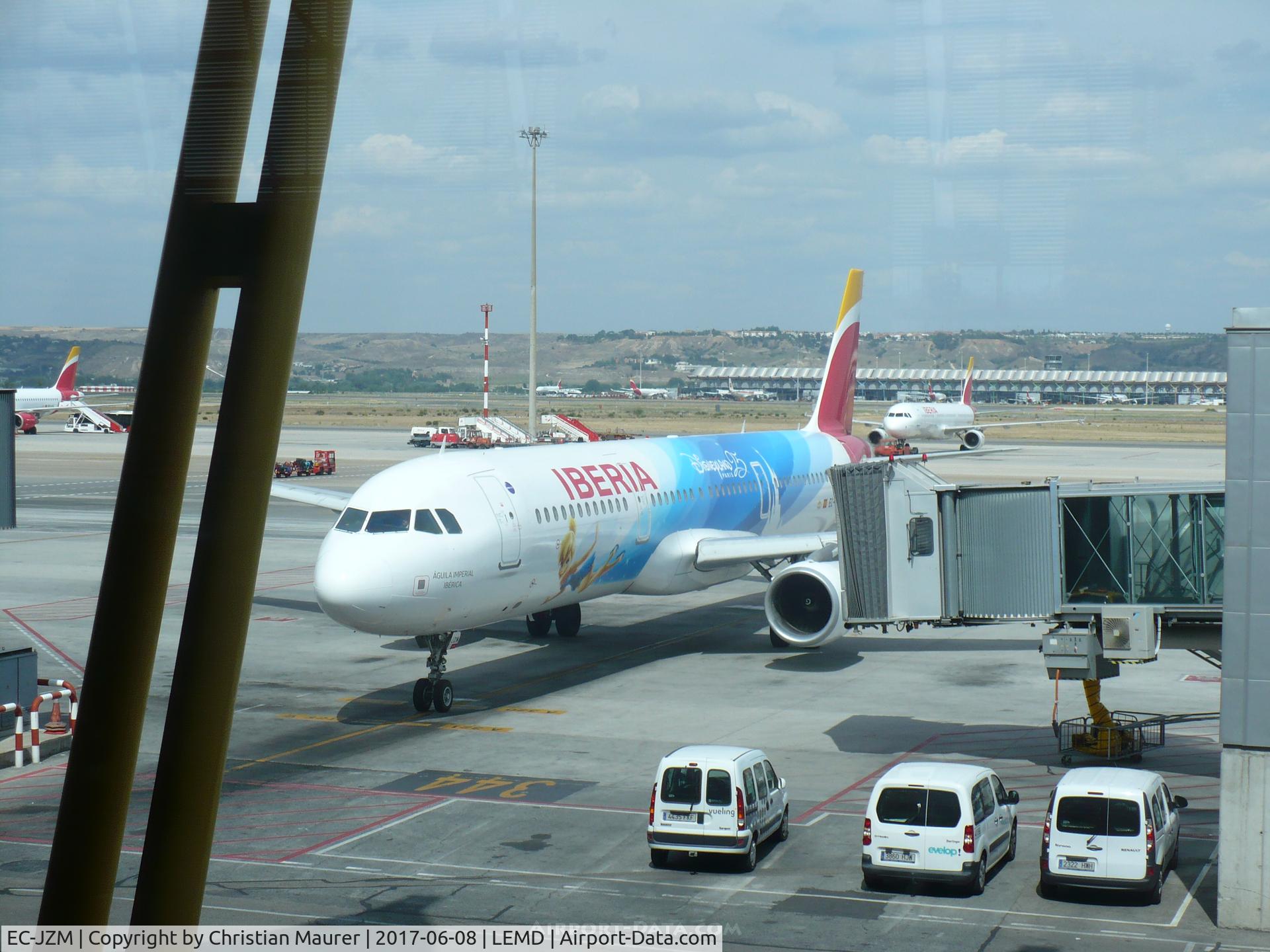 EC-JZM, 2007 Airbus A321-212 C/N 2996, Special Livery
