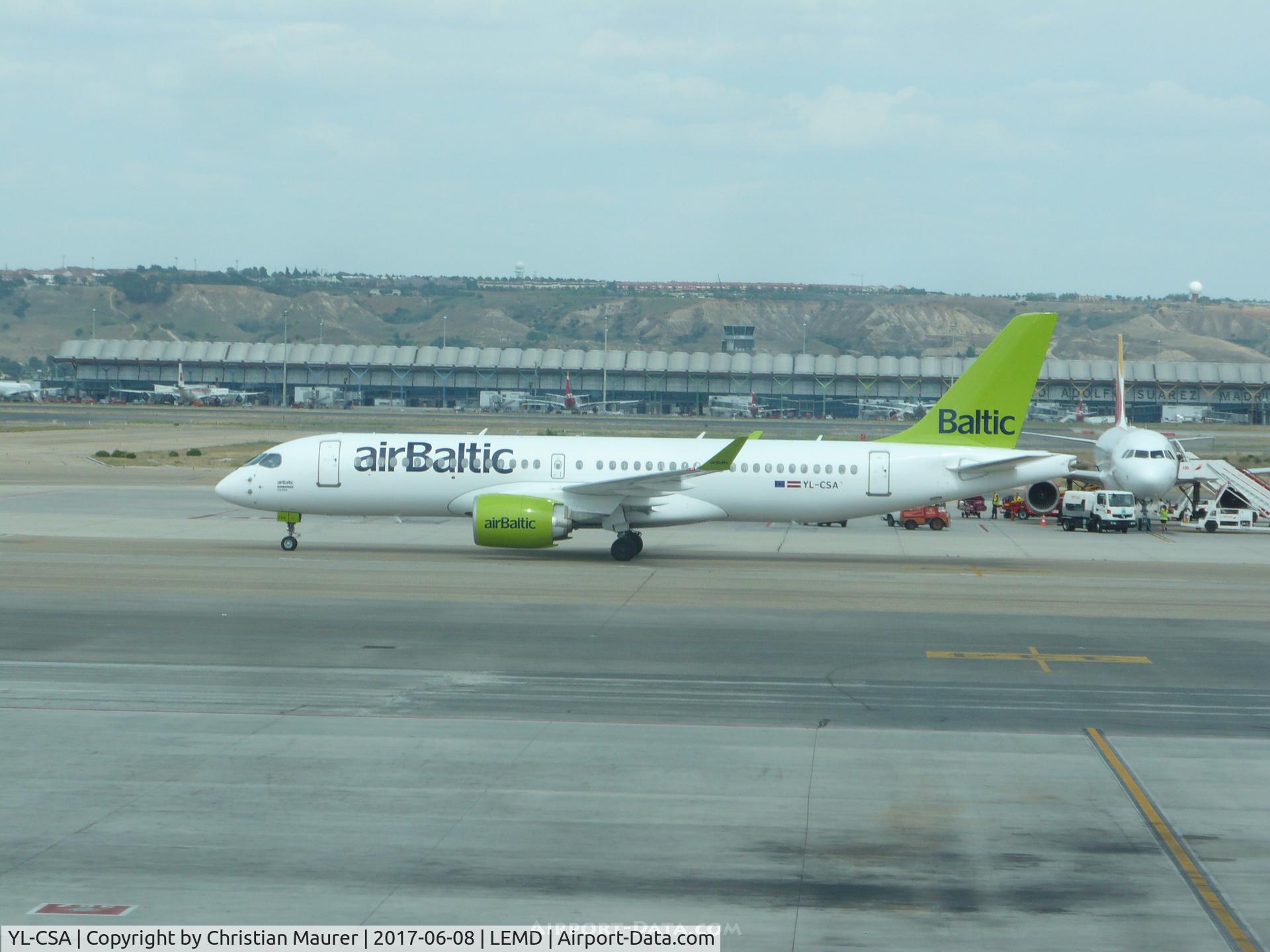 YL-CSA, 2016 Bombardier CSeries CS300 (BD-500-1A11) C/N 55003, CSeries CS300