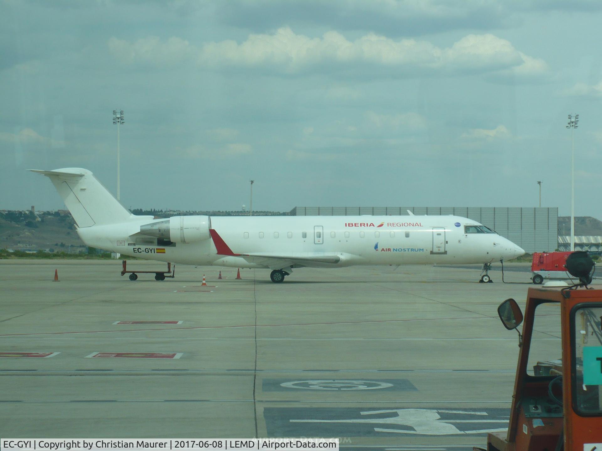 EC-GYI, 1998 Canadair CRJ-200ER (CL-600-2B19) C/N 7249, CRJ-200ER