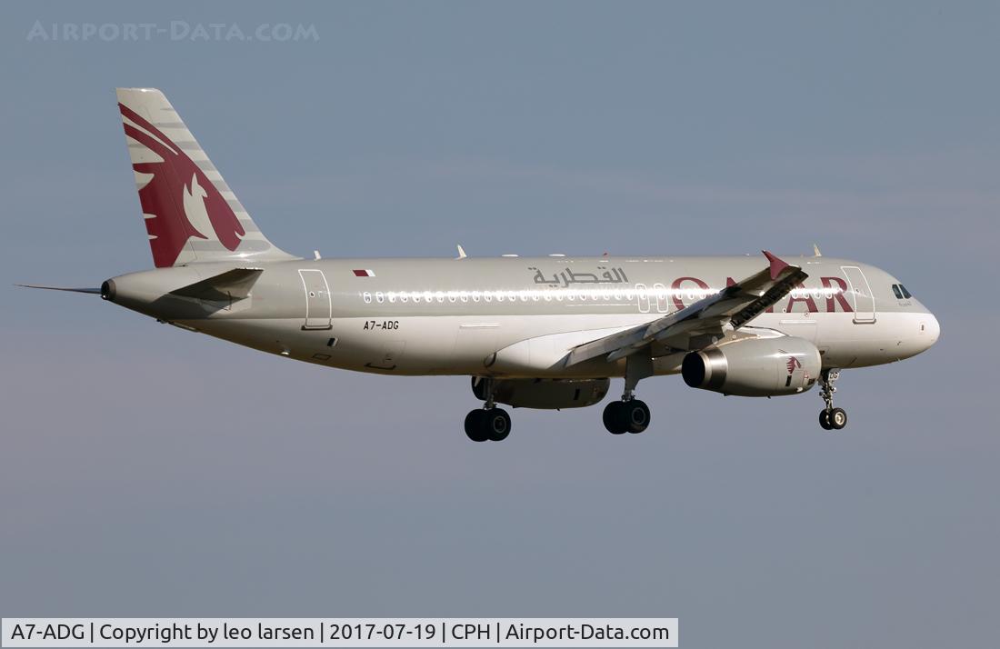 A7-ADG, 2003 Airbus A320-232 C/N 2121, Copenhagen 19.7.2017