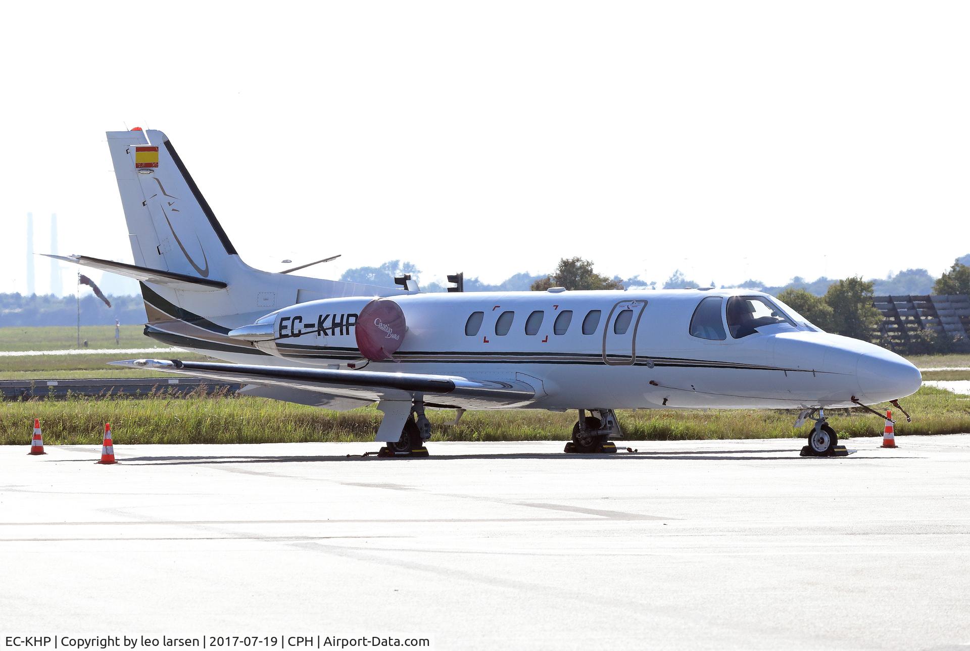 EC-KHP, 2001 Cessna 550B Citation Bravo C/N 550-0955, Copenhagen 19.7.2017