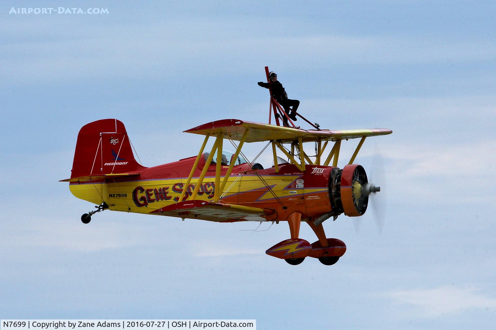 N7699, 1972 Grumman G-164A Show Cat C/N 1004, At the 2016 EAA AirVenture - Oshkosh, Wisconsin