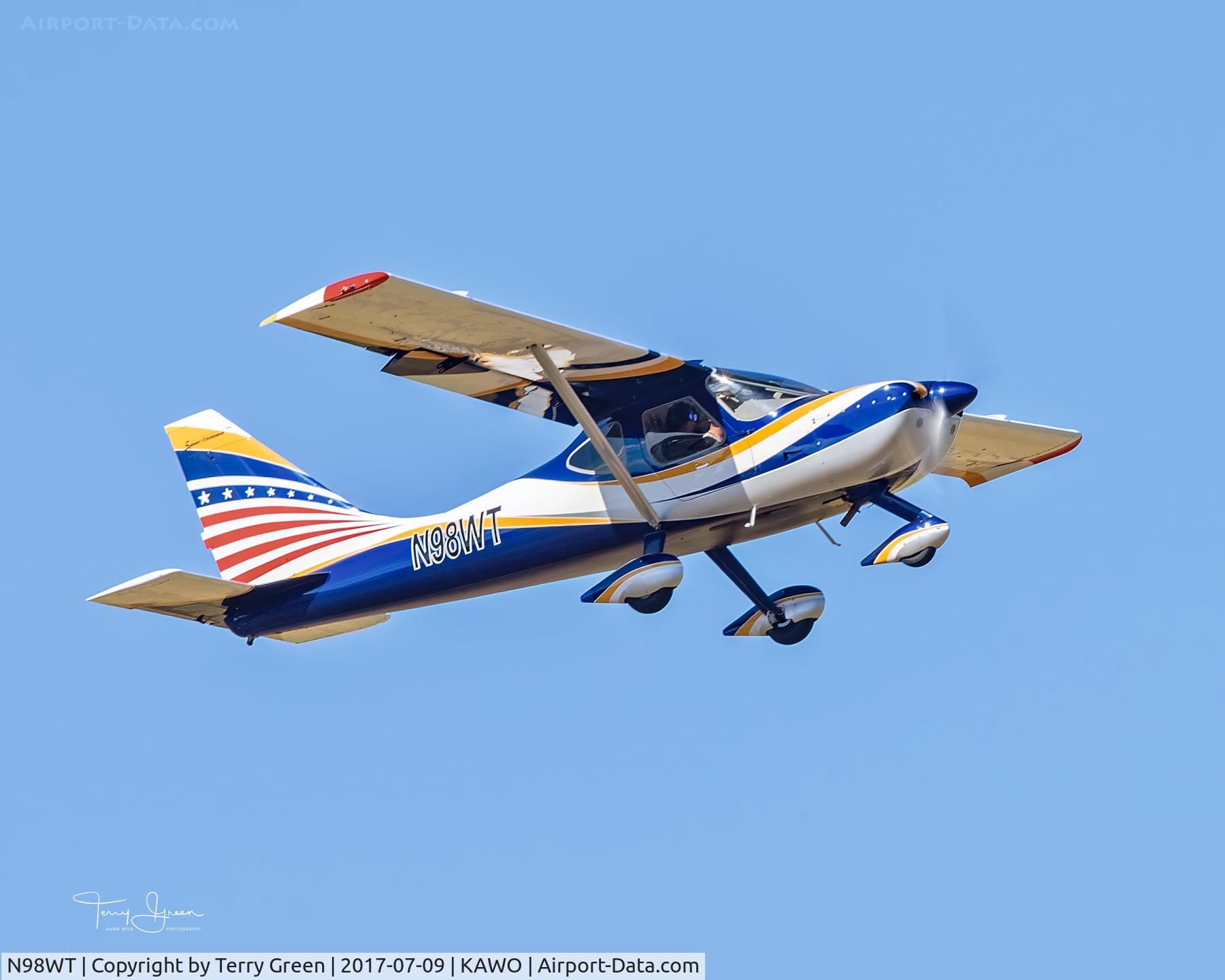 N98WT, 2007 Glasair GS-2 Sportsman C/N 7179, 2017 ARLINGTON FLY-IN