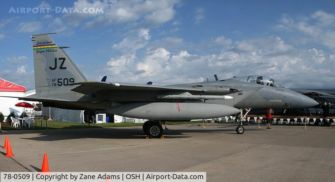 78-0509, 1978 McDonnell Douglas F-15C Eagle C/N 0494/C042, At the 2016 EAA AirVenture - Oshkosh, Wisconsin