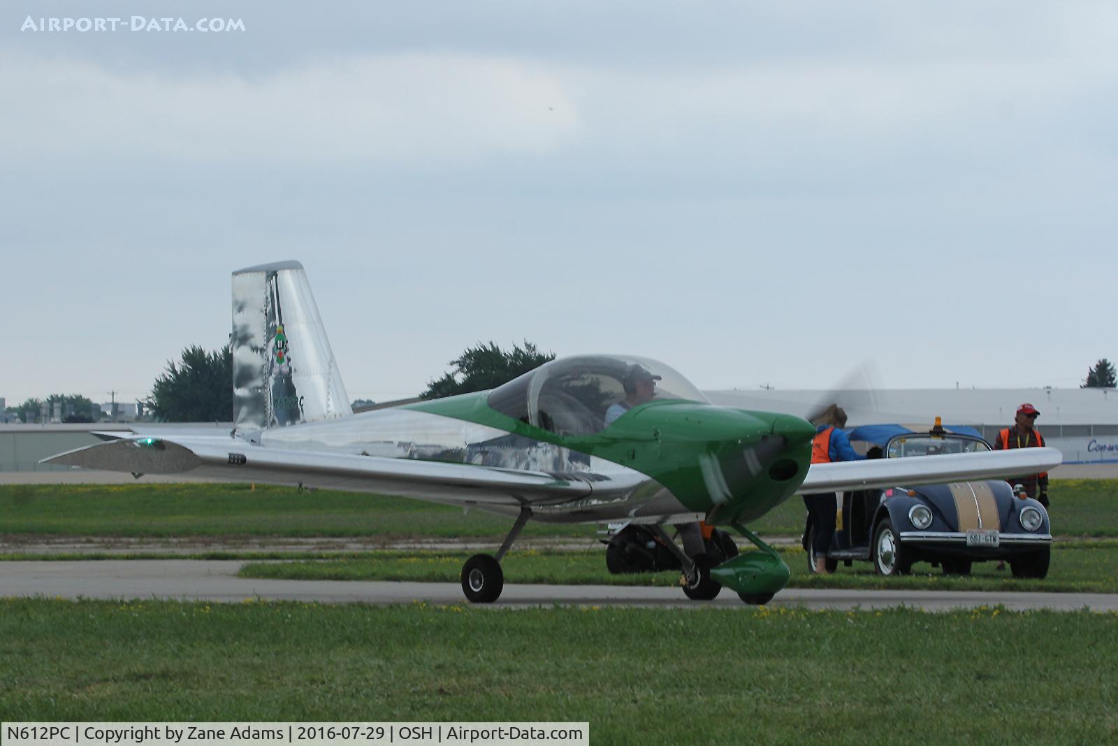 N612PC, 2013 Vans RV-12 C/N 120401, At the 2016 EAA AirVenture - Oshkosh, Wisconsin