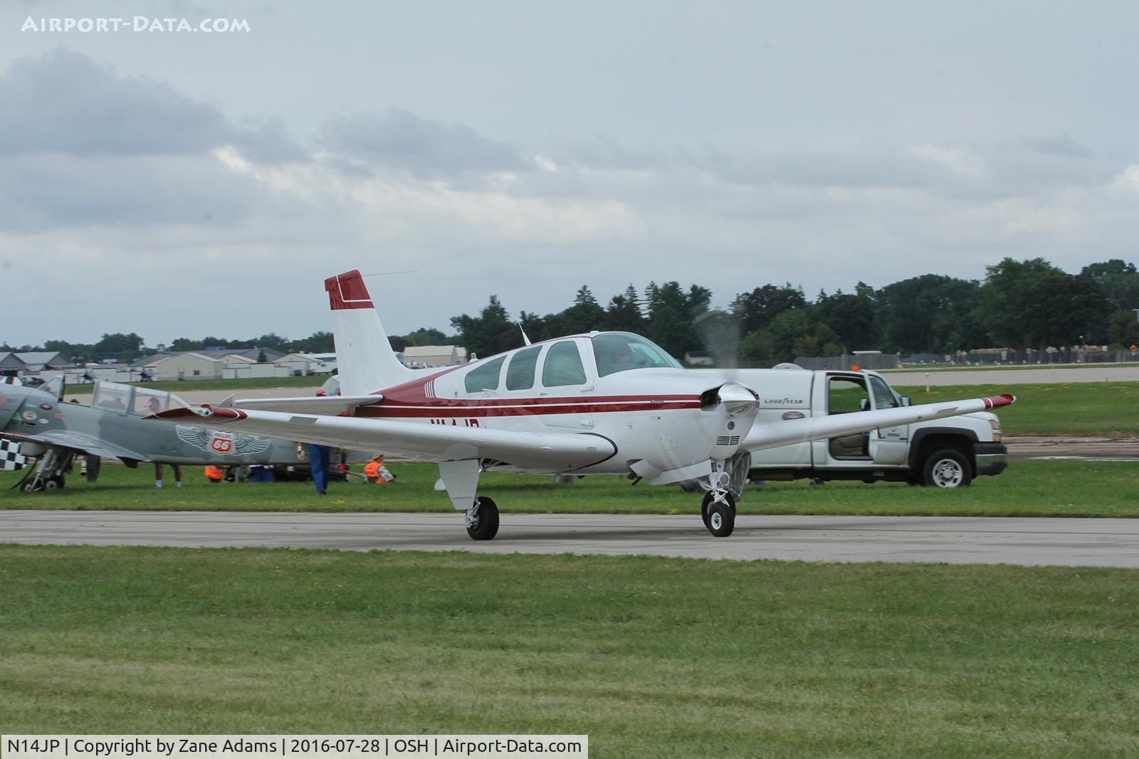 N14JP, 1986 Beech F33C Bonanza C/N CJ-177, At the 2016 EAA AirVenture - Oshkosh, Wisconsin