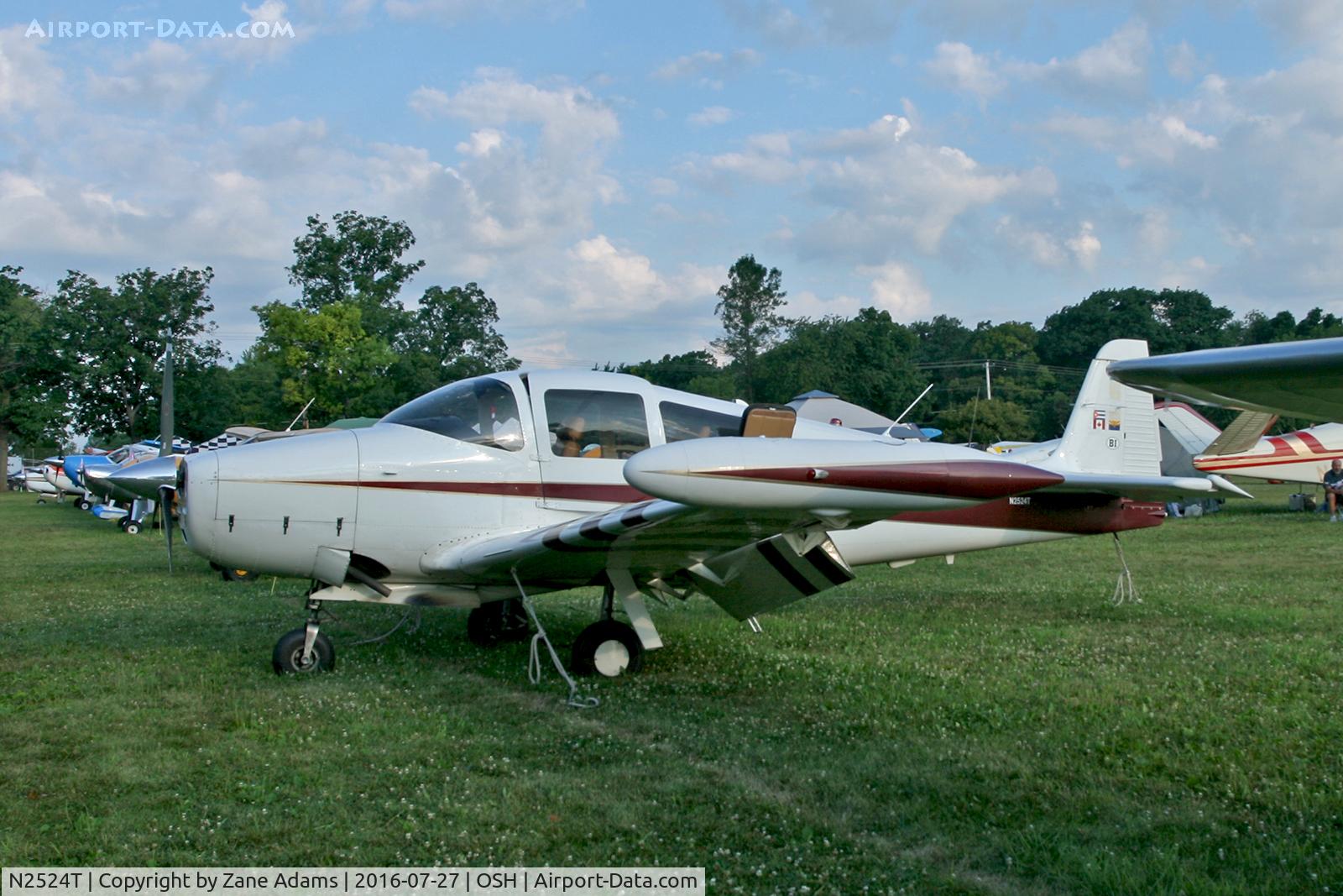 N2524T, 1969 Navion Rangemaster H C/N NAV-4-2525, At the 2016 EAA AirVenture - Oshkosh, Wisconsin