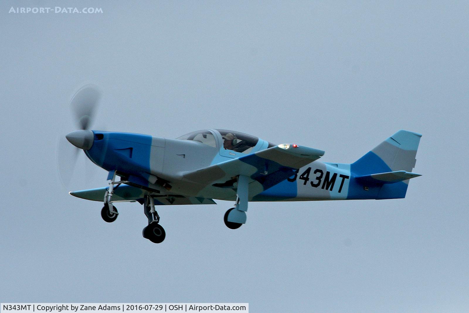 N343MT, 2013 Stoddard-Hamilton Glasair III C/N 3343, At the 2016 EAA AirVenture - Oshkosh, Wisconsin
