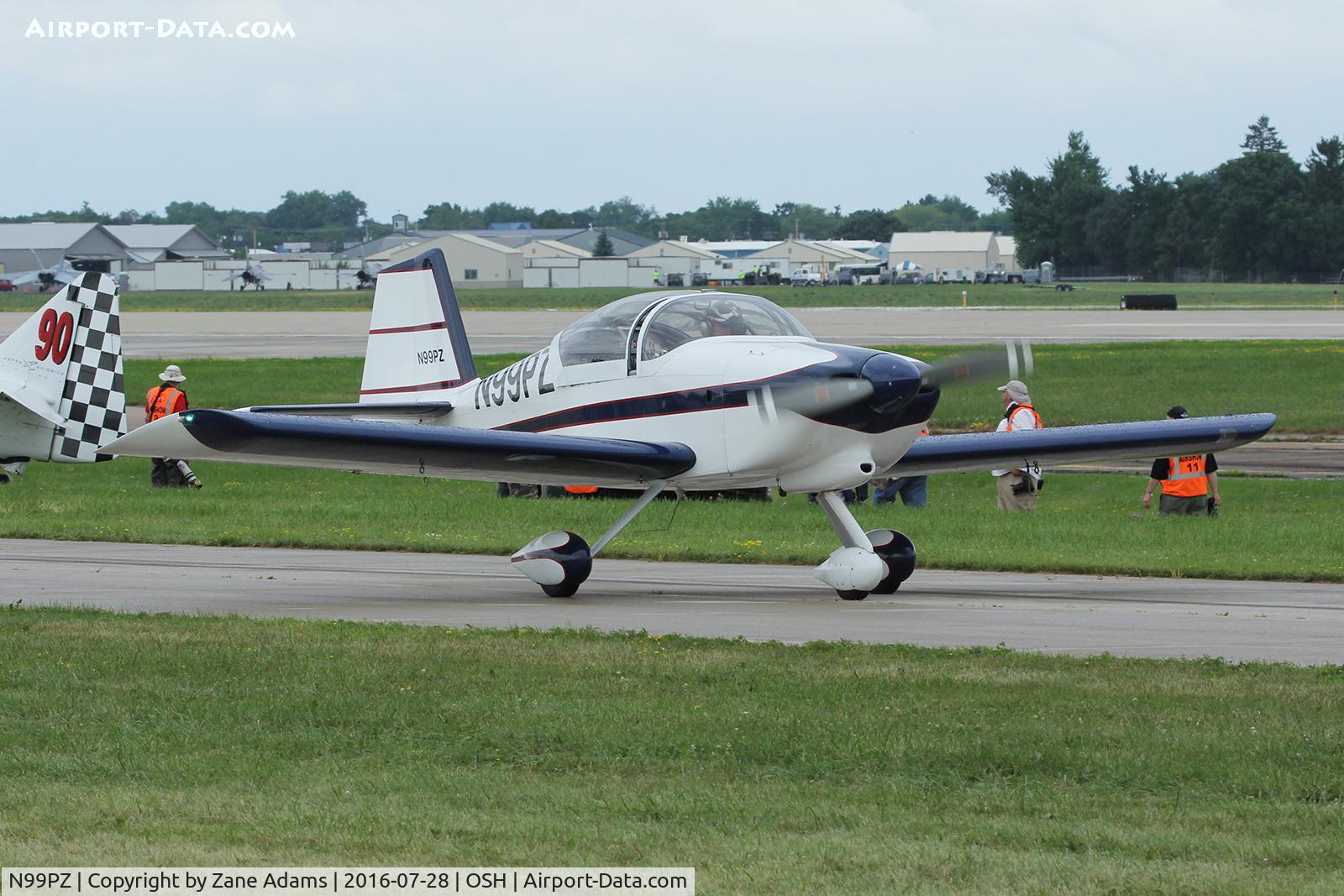 N99PZ, 2000 Vans RV-6A C/N 22993, At the 2016 EAA AirVenture - Oshkosh, Wisconsin