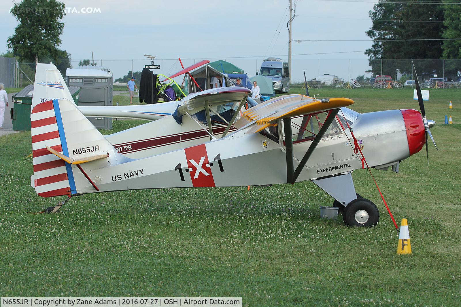 N655JR, 2002 Skystar Kitfox Series 5 C/N S-9512-0164, At the 2016 EAA AirVenture - Oshkosh, Wisconsin