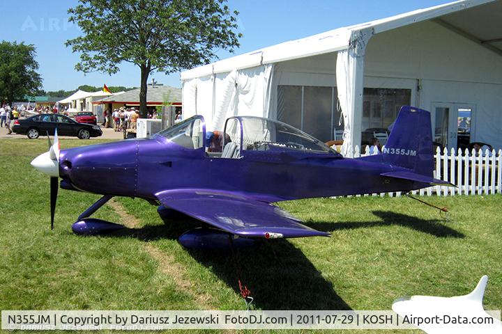 N355JM, Bushby Mustang II C/N M-II-2074, Mustang CN M-II-2074, N355JM