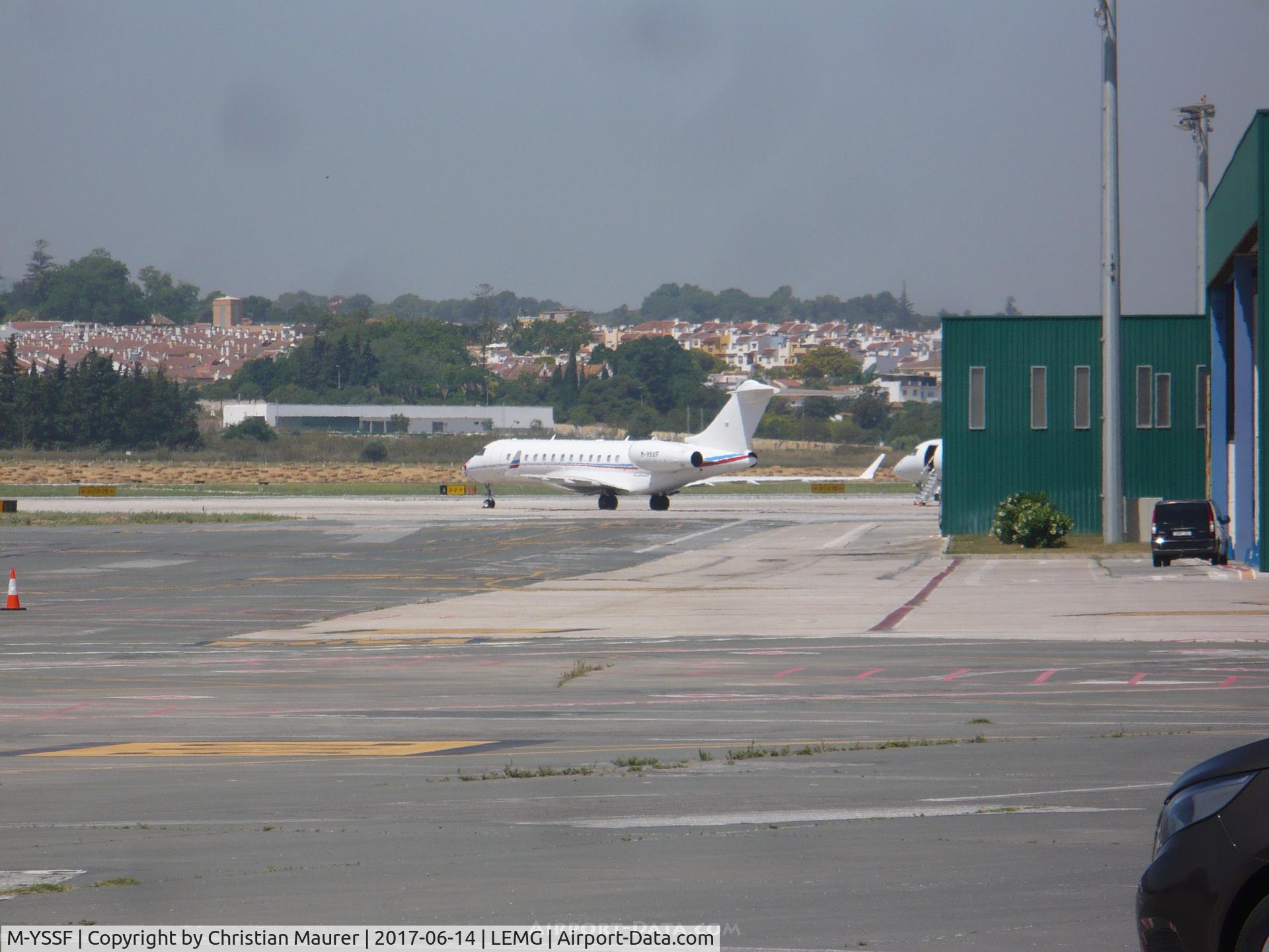 M-YSSF, 2012 Bombardier BD700-1A10 Global 6000 C/N 9521, Global Express
