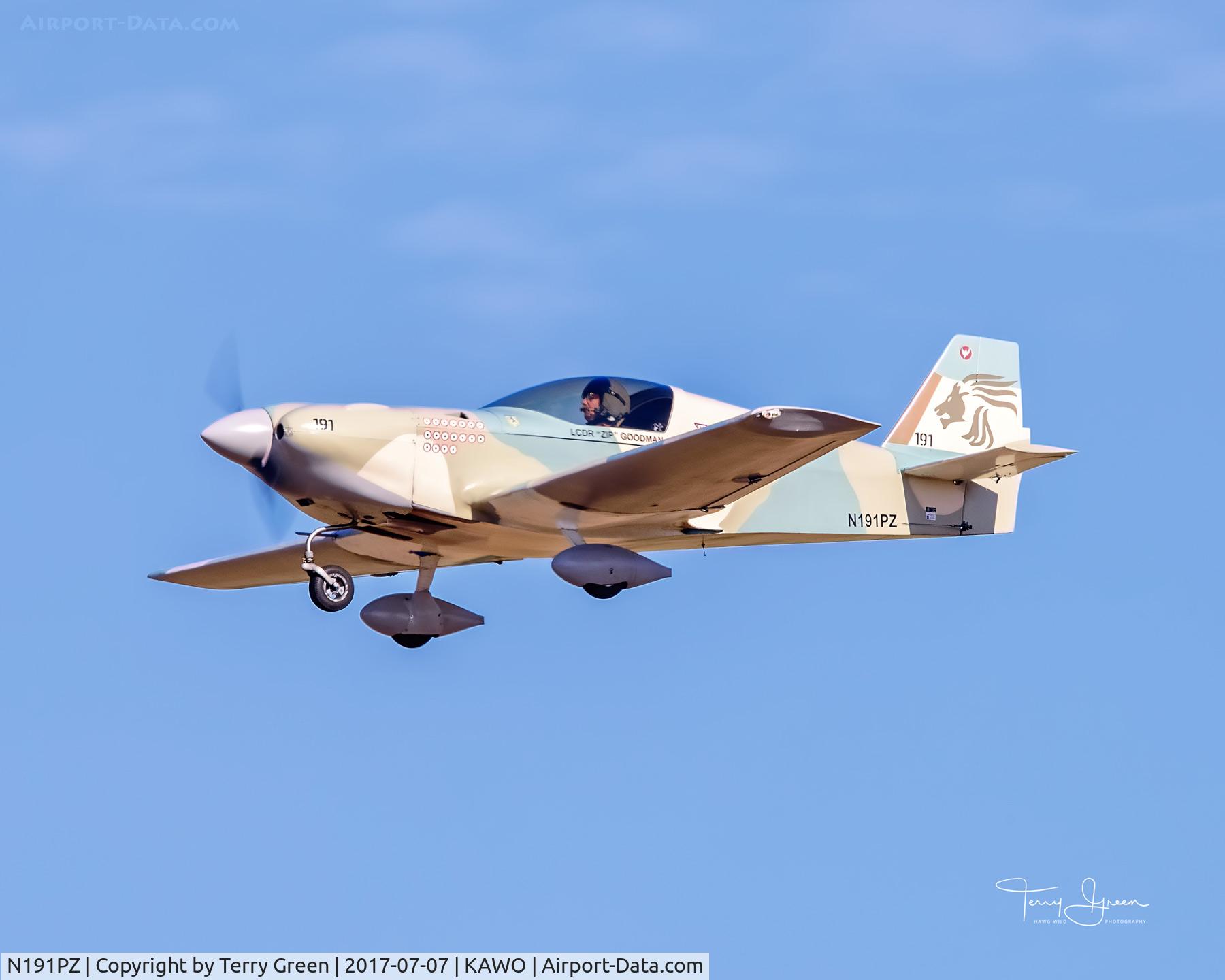 N191PZ, Rand KR-2S C/N DG 001, 2017 Arlington Fly-In