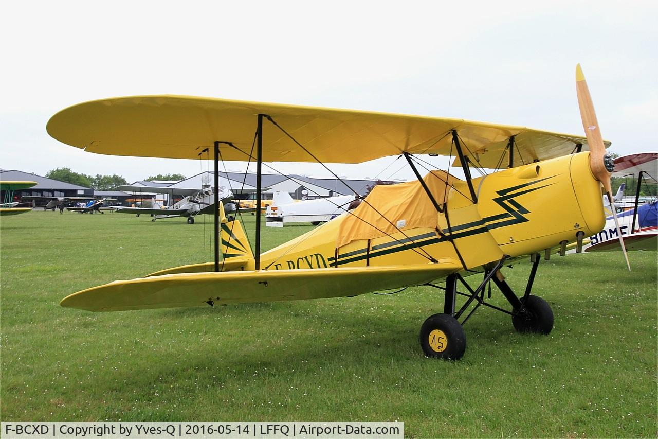 F-BCXD, 1946 Stampe and Vertongen SV-4A C/N 438, Stampe-Vertongen SV-4A, Static display, La Ferté-Alais Airfield (LFFQ) Air show 2016