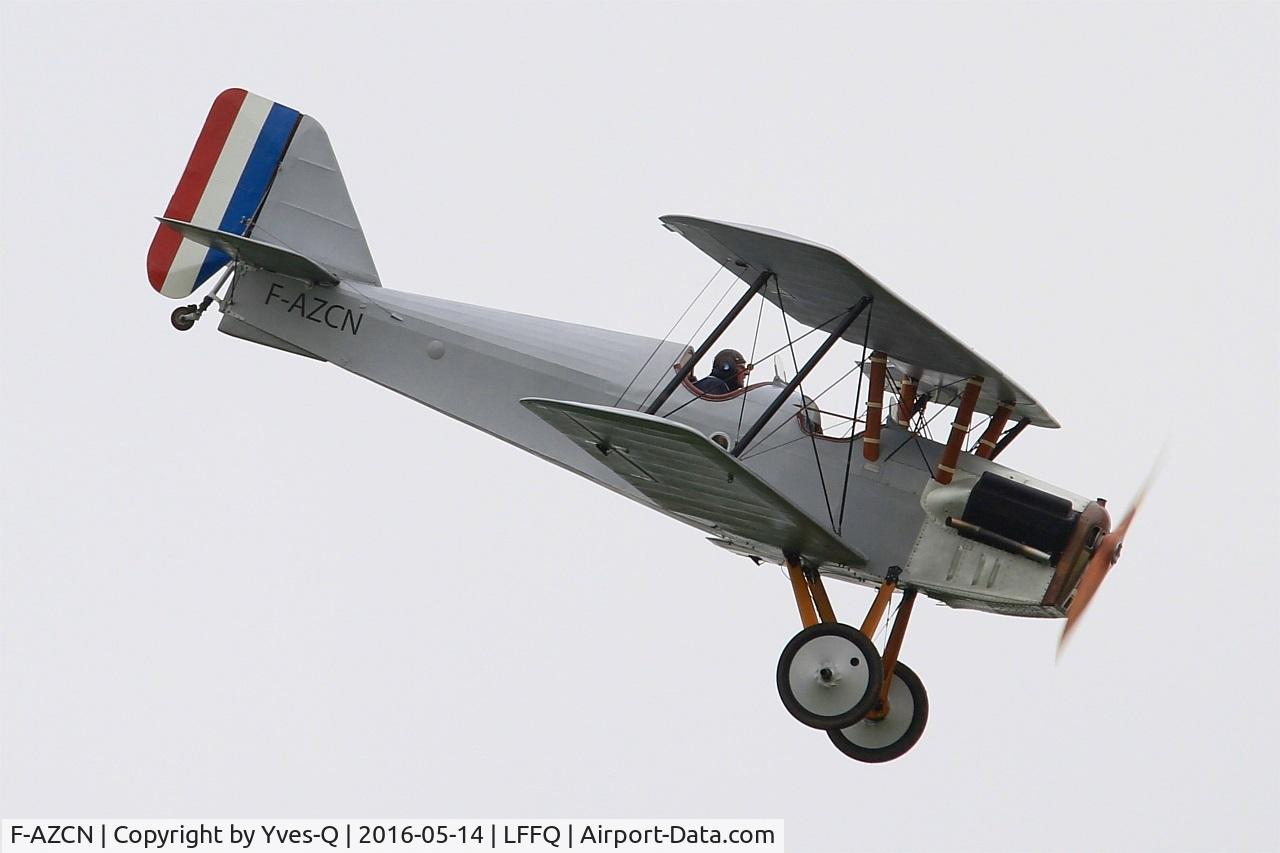 F-AZCN, Royal Aircraft Factory SE-5A Replica C/N 02, Royal Aircraft Factory SE-5A Replica, On display, La Ferté-Alais Airfield (LFFQ) Air show 2016
