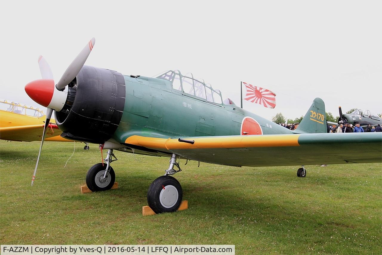 F-AZZM, 2000 North American AT-6B Texan C/N SA-32, North American AT-6B Texan, Static display, La Ferté-Alais airfield (LFFQ) Air show 2016
