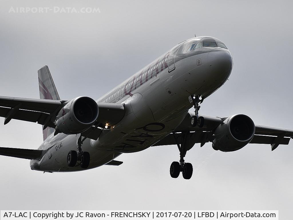 A7-LAC, 2015 Airbus A320-214 C/N 6494, Royal Air Maroc AT792 from Casablanca (CMN) landing runway 29