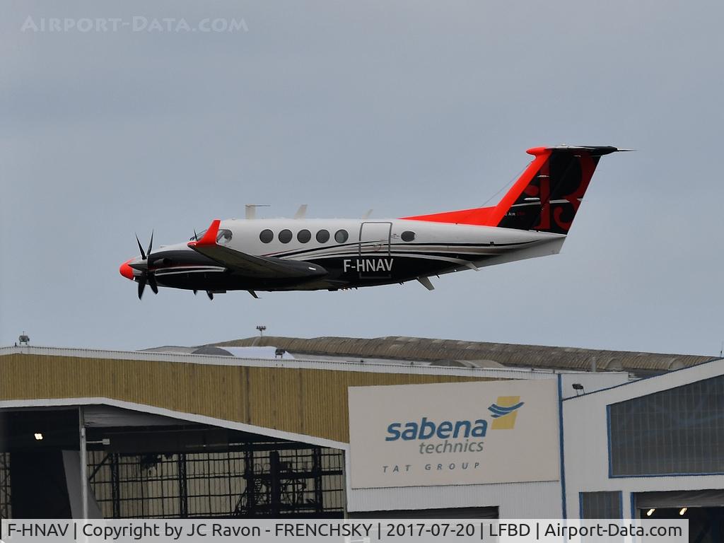 F-HNAV, 2013 Beechcraft B200GT King Air C/N BY-175, 