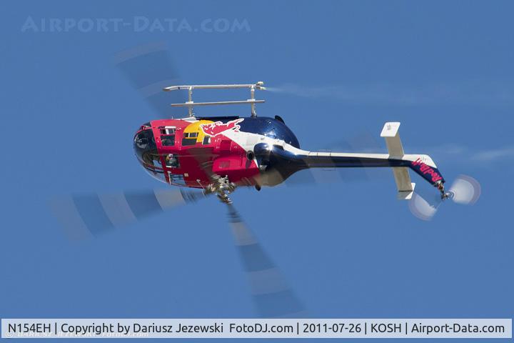 N154EH, 1985 MBB Bo-105CBS-4 C/N S-704, MBB B0-105 CBS-4 CN S-704 Chuck Aaron - Red Bull, N154EH